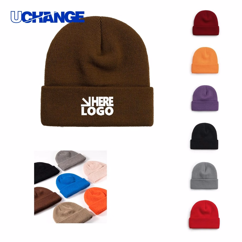 Roll-Up Cuff Knit Beanie