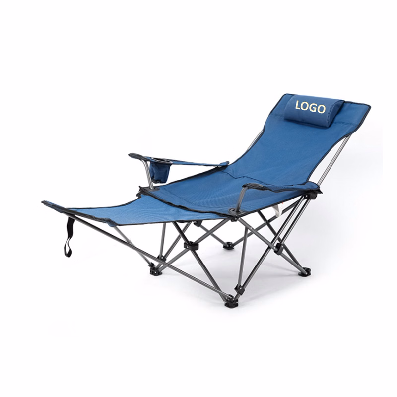 Outdoor Folding Chair with Removable Footrest
