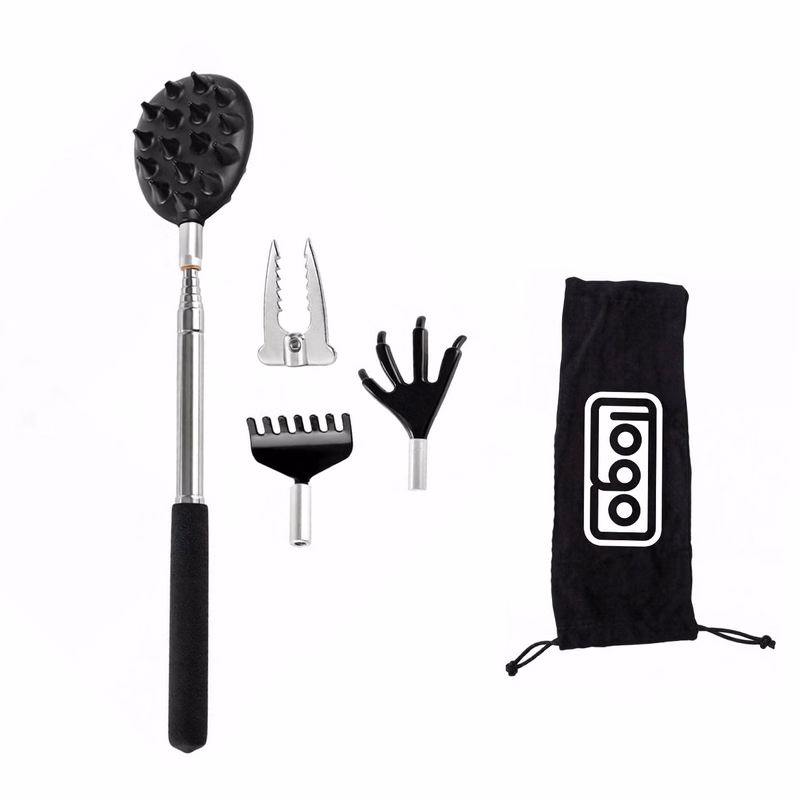 4-in-1 Telescopic Back Scratcher Set
