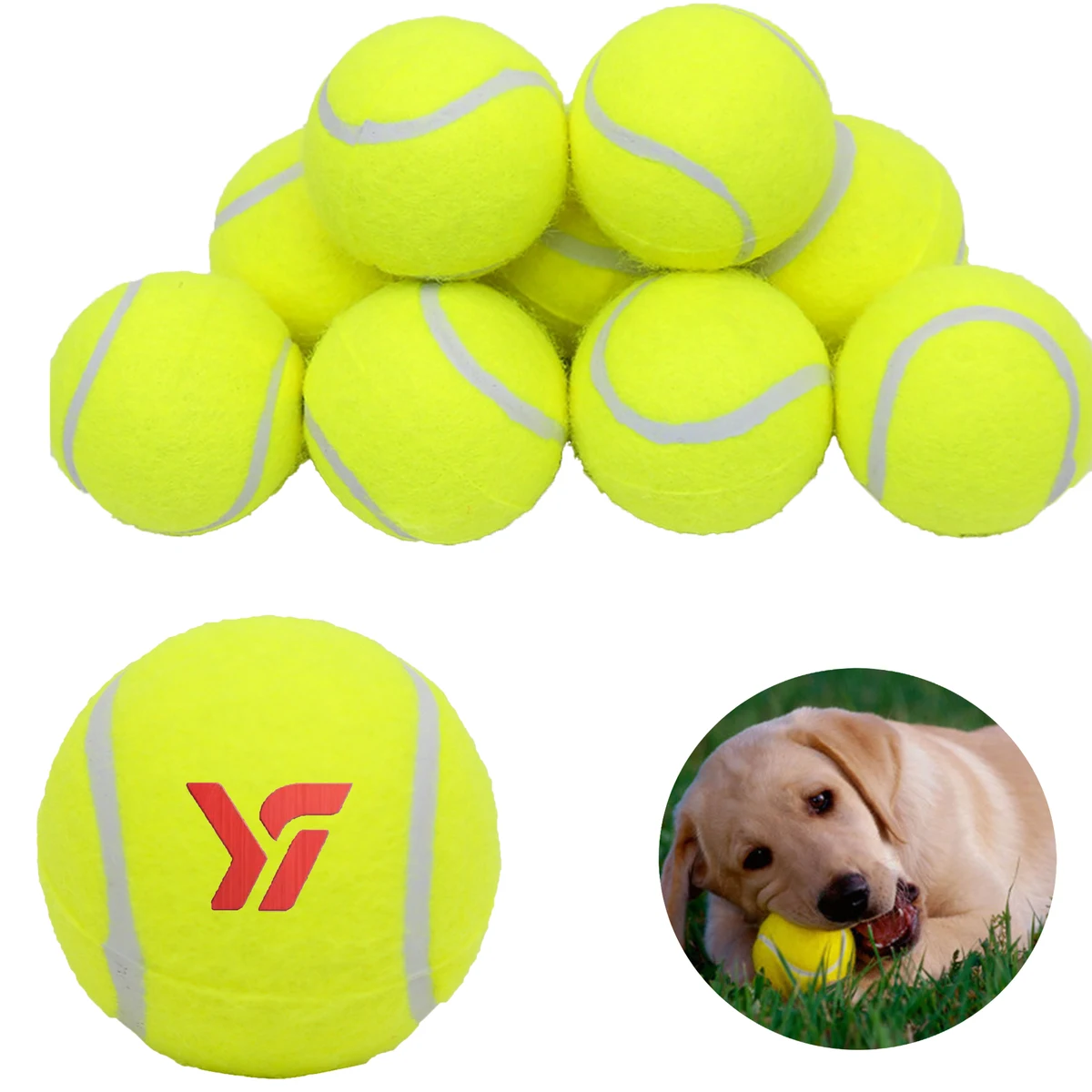Pet Dog Toy Tennis Ball For Sports 1