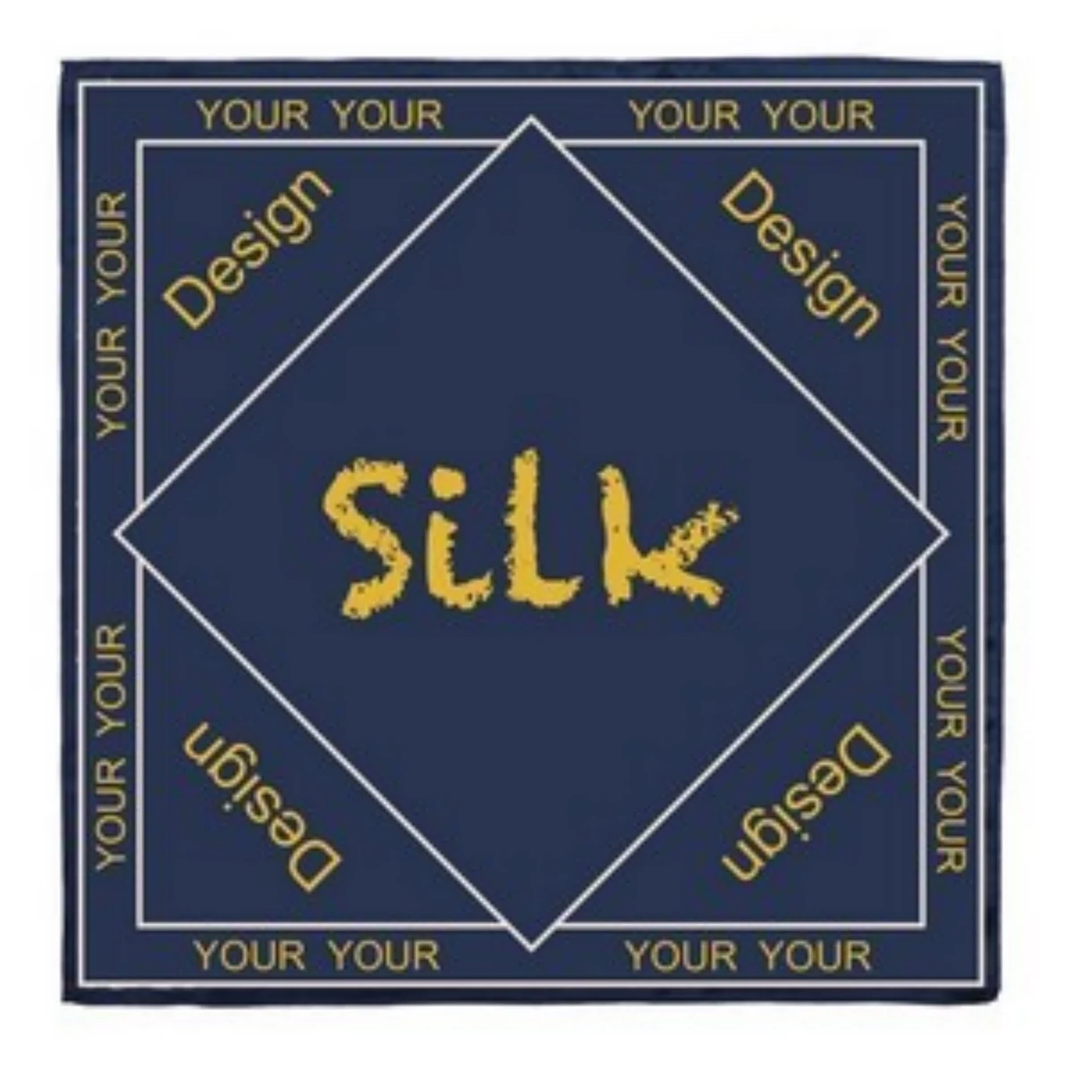 100% Mulberry Silk Bandana 1