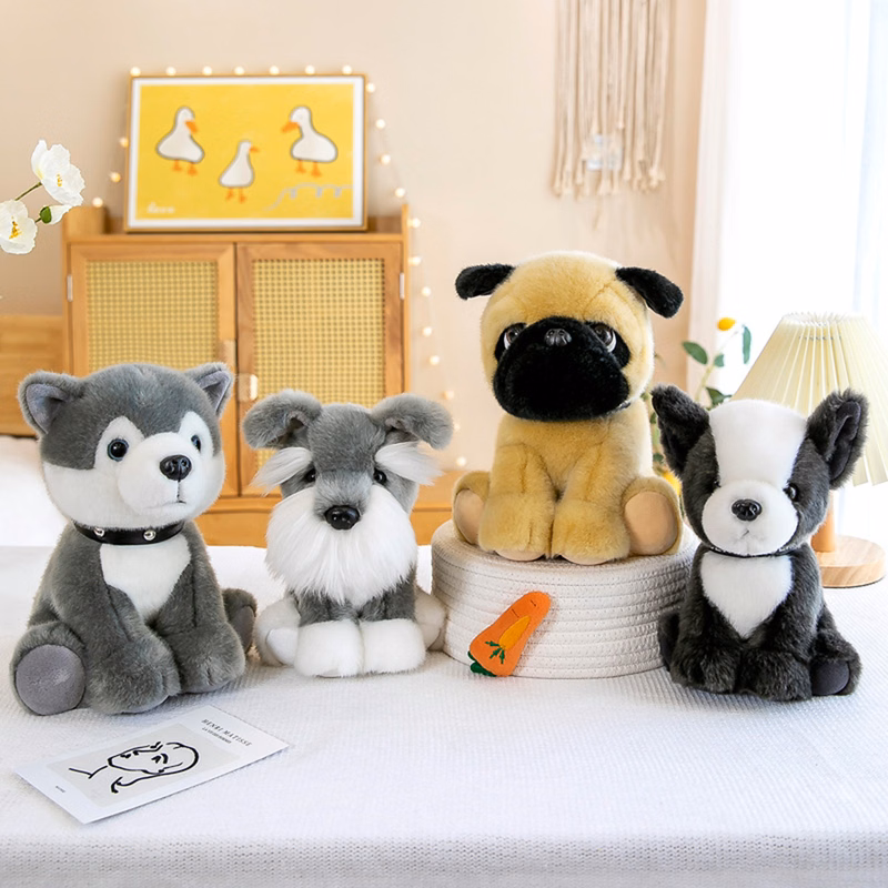 Stuffed French Bulldog Toys