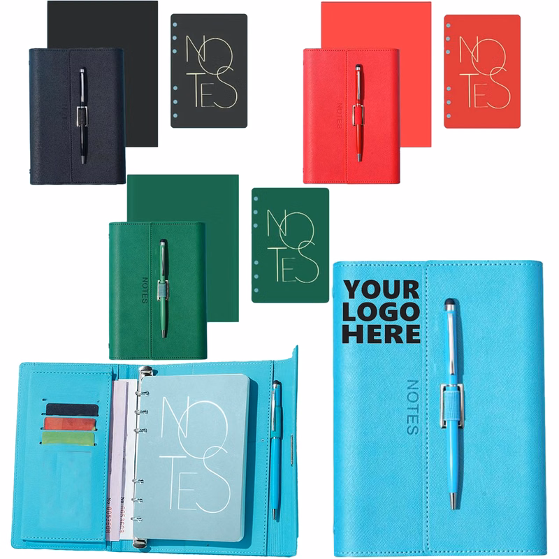Multifunctional Pu Leather Notebook