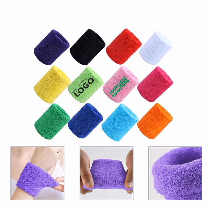 FlexSport Cotton Sweat Wristband