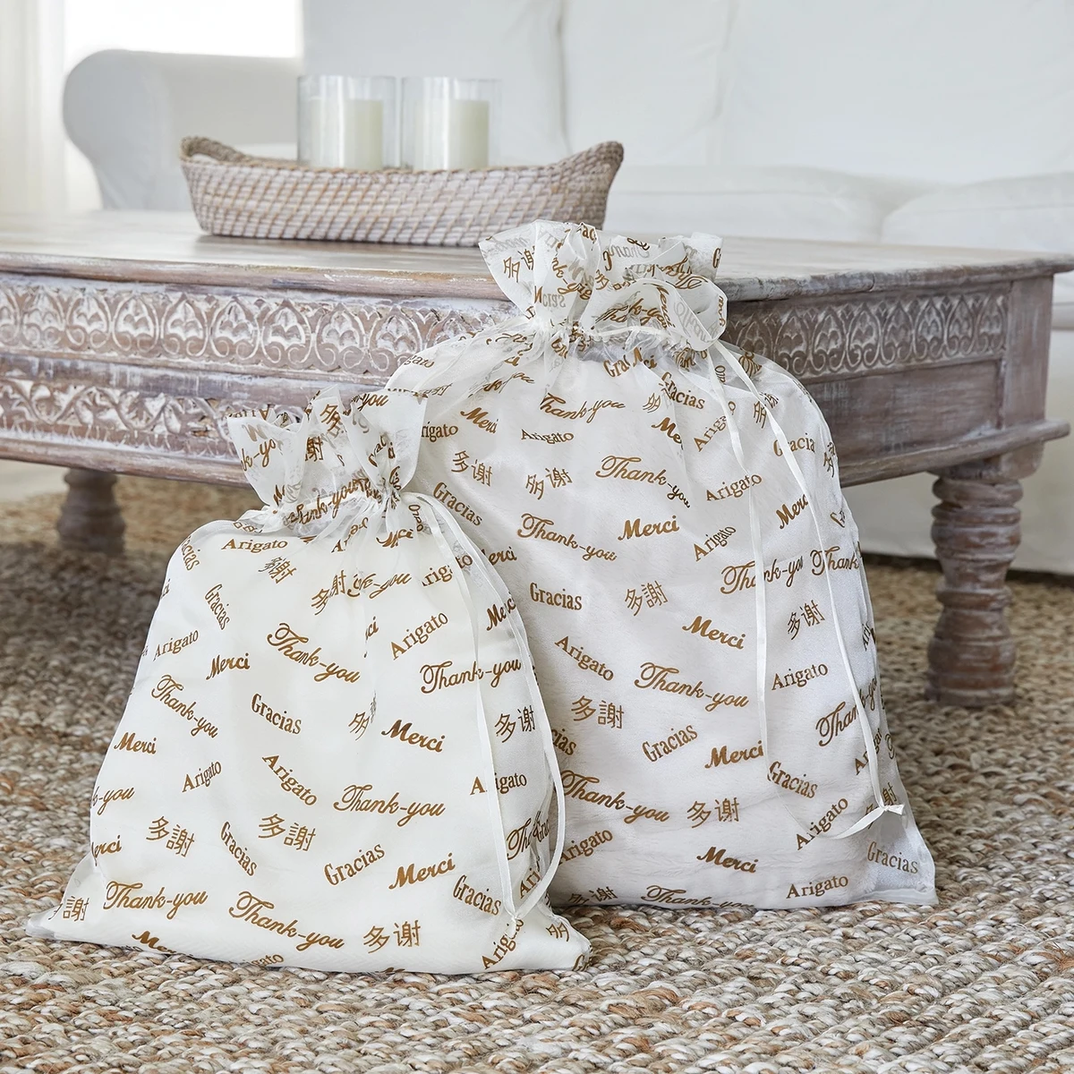 Thank You Organza Bag 1