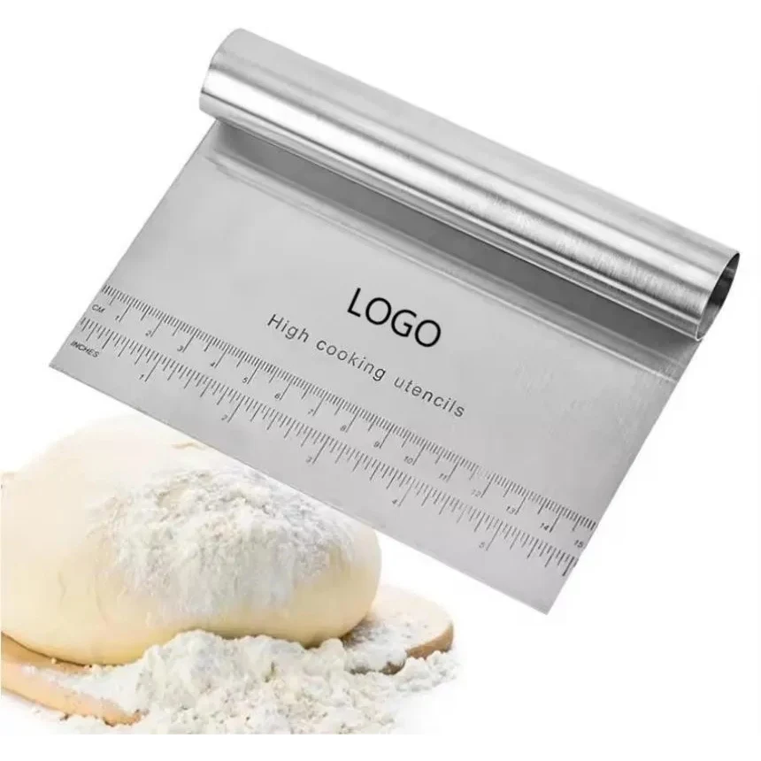 Dough Pastry Scraper/Cutter With Measuring 1