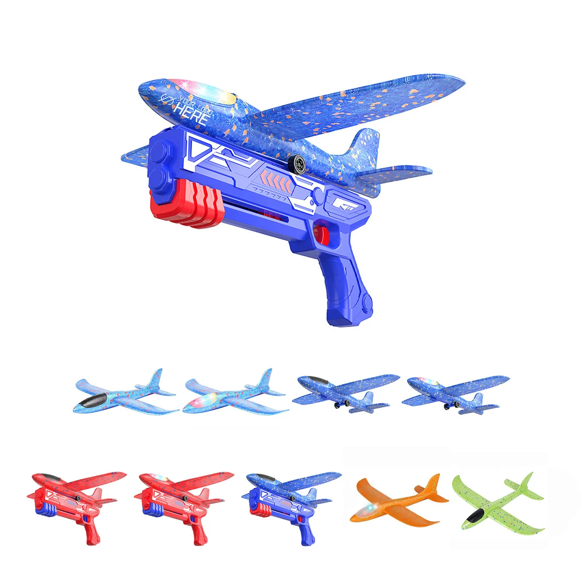 Impact Resistance High Performance Catapult Plane Toy 1