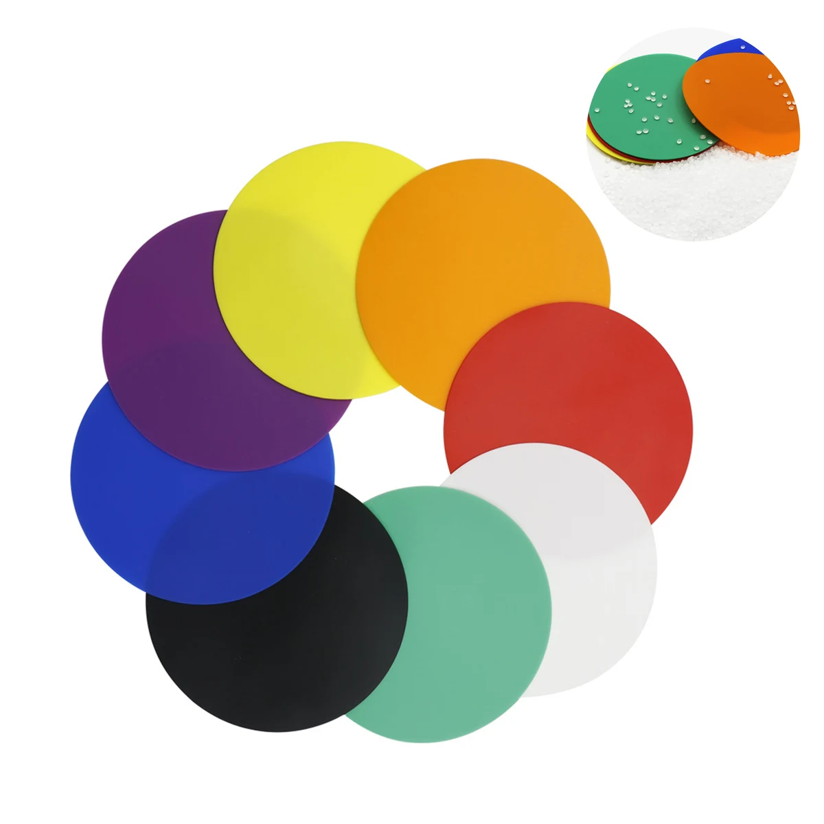Multi-Functional Silicone Round Jar Opener Coaster 1