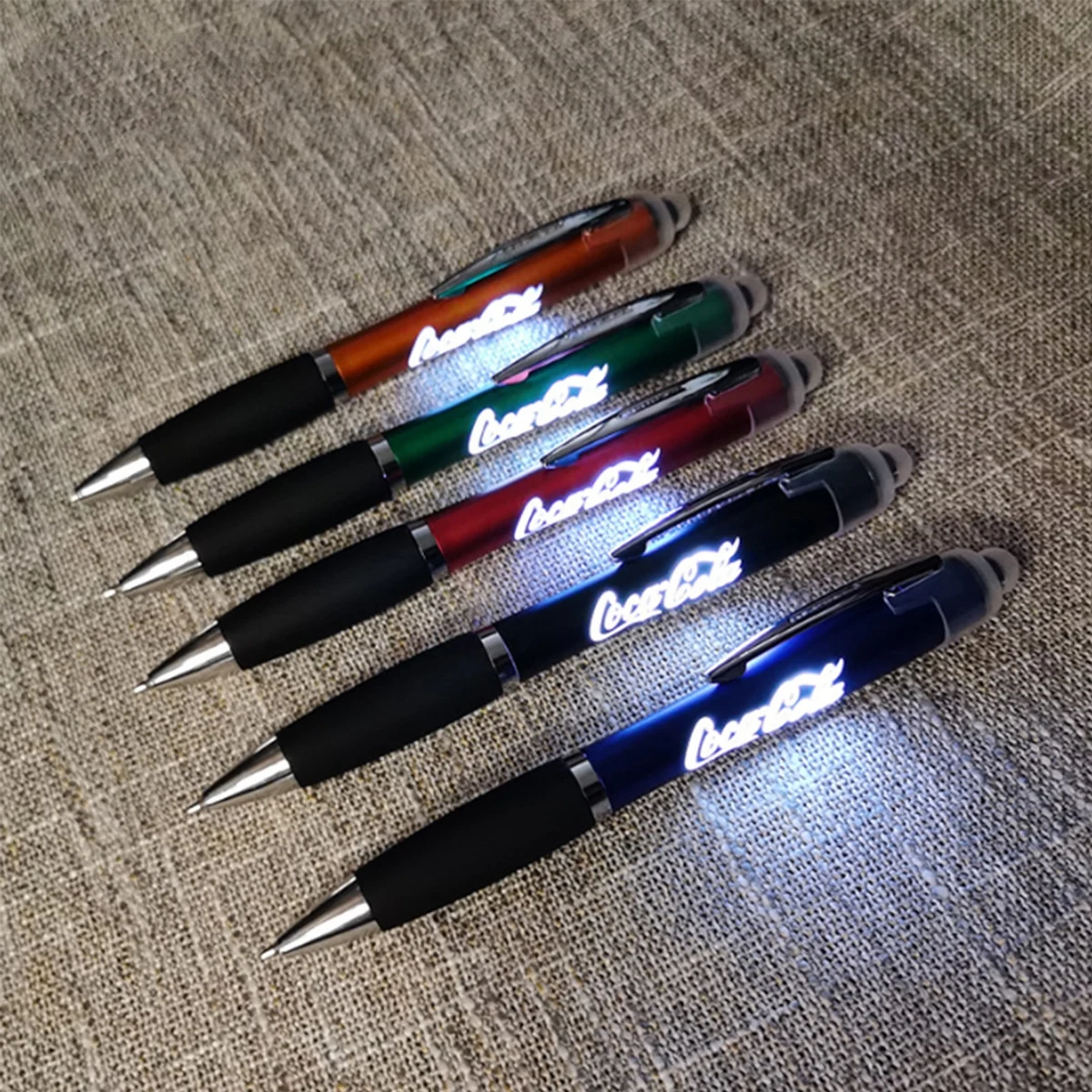 Light Up Logo Gourd Shape Touch Pen 1
