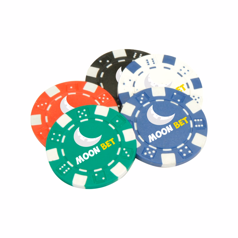 Professional Clay Poker Chip (Full Color Imprint)
