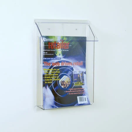 Exterior Pocket Pamphlet Dispenser - 8.5w 1