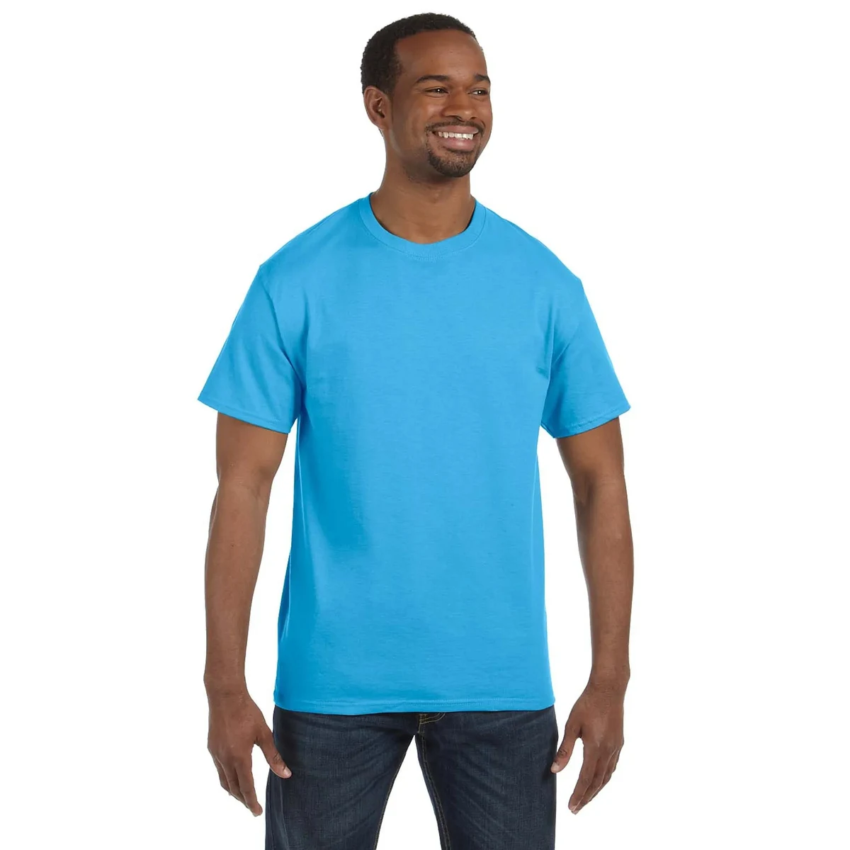Hanes Men's 6.1 oz Tagless T-Shirt 1