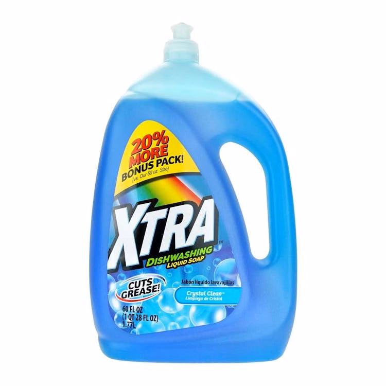 XTRA Dish Detergent Crystal 60oz.