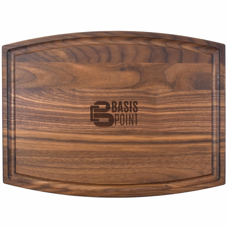 9" x 12" x 3/4" Walnut Cutting Board with Juice Groove