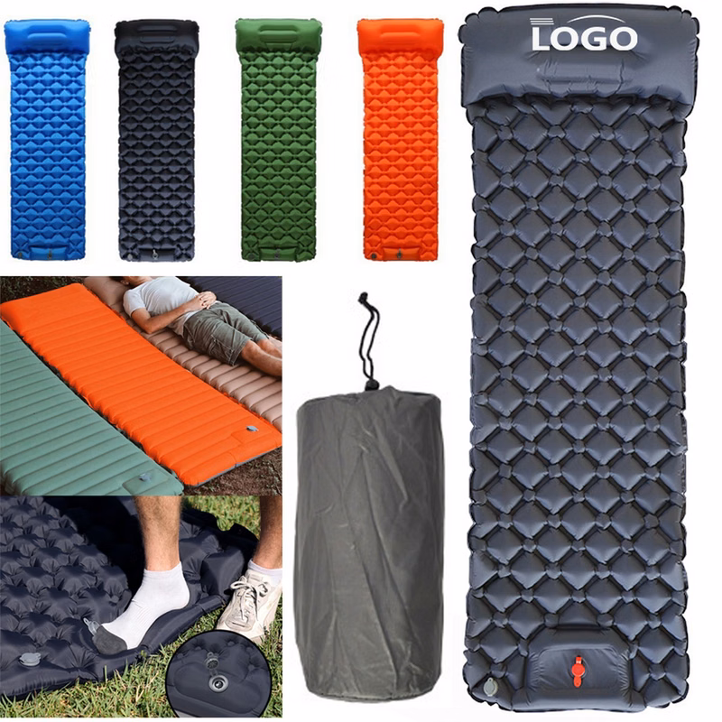 Outdoor Ultralight Foldable Portable Tent Nap Inflatable Floor Mat