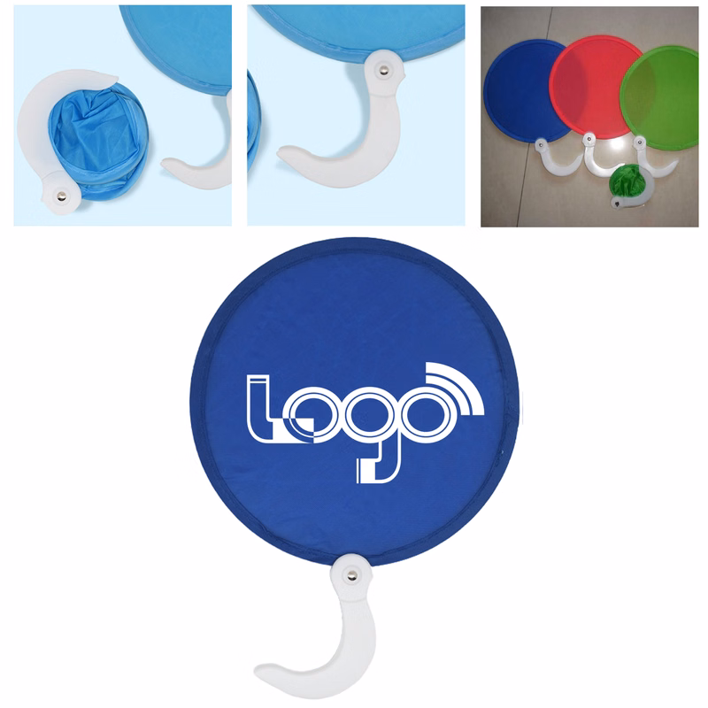 Versatile Polyester Folding Fan and flying disc