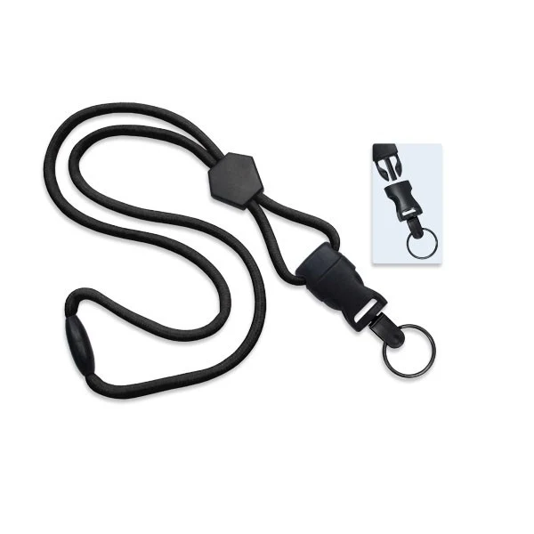 1/4" Lanyard with Diamond Slider & DTach Split Ring 1