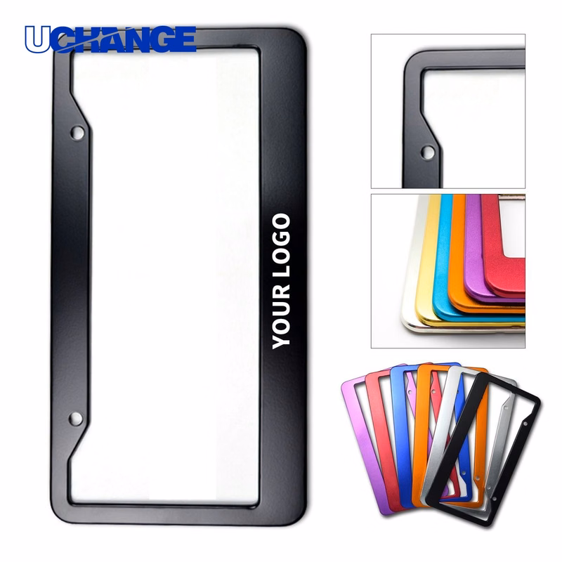 Aluminum Alloy License Plate Frame Retaining Clip Accessory