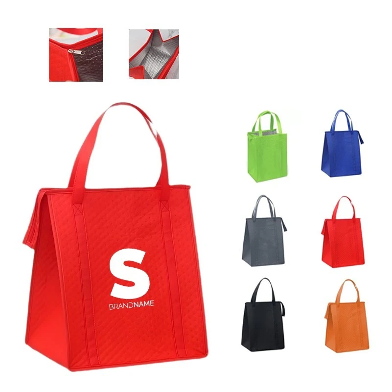 Insulated Non-Woven Cooler Tote Bag 1