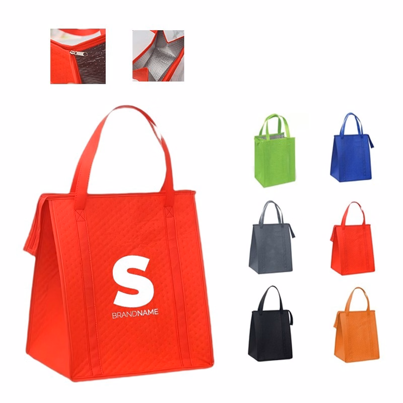 Insulated Non-Woven Cooler Tote Bag