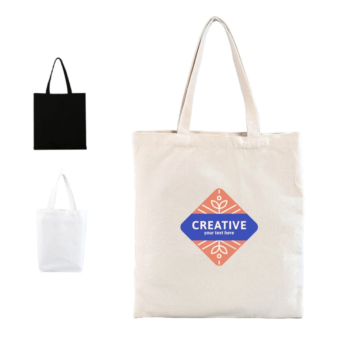 MOQ 10pcs Reusable Shopping Tote, custom tote bag with logo imprint 1