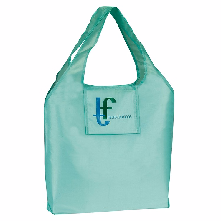 Eco Convenient Fold-Up Shopping Tote Bag