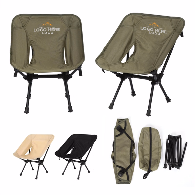 Lightweight Folding Camping Chair With Packable Pouch