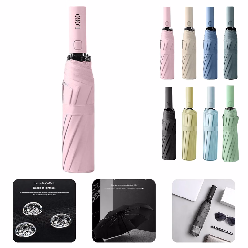 Dual-Purpose Automatic Folding Umbrella