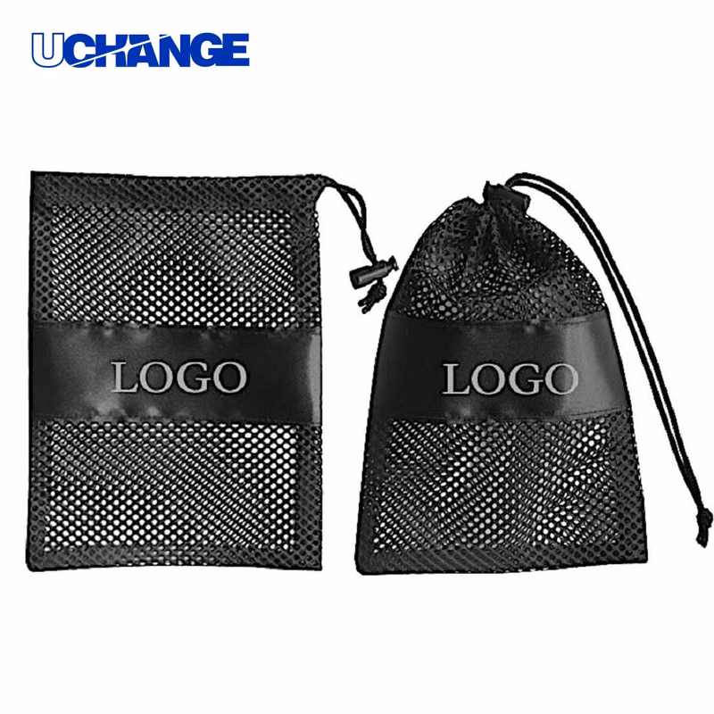 Polyester Mesh Drawstring Bag Organizer