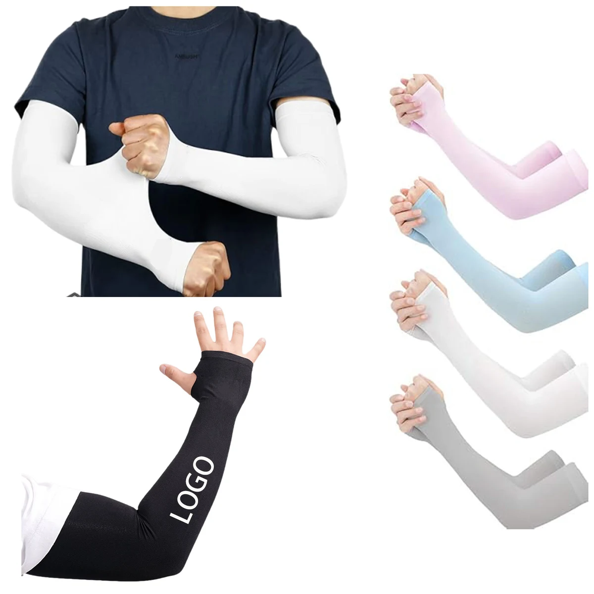UV Protection Ice Silk Arm Sleeve 1