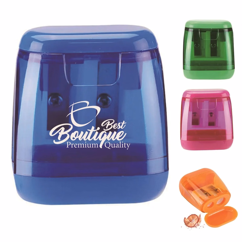 Colored Manual Hand Held Small Compact Pencil Sharpener