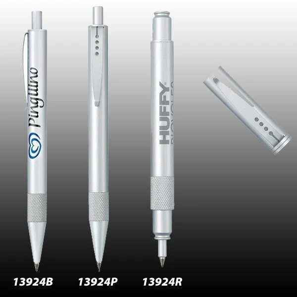 Satin Chrome Roller Ball Pen 1