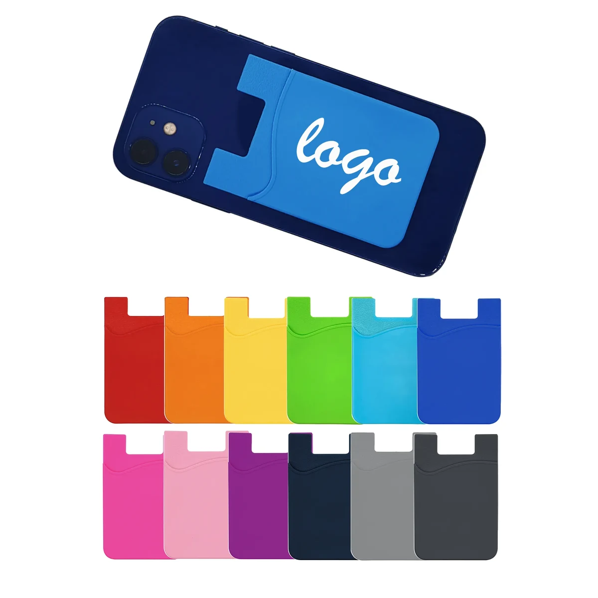 Silicone Tape Adhesive Mobile Phone Id Card Sticker 1