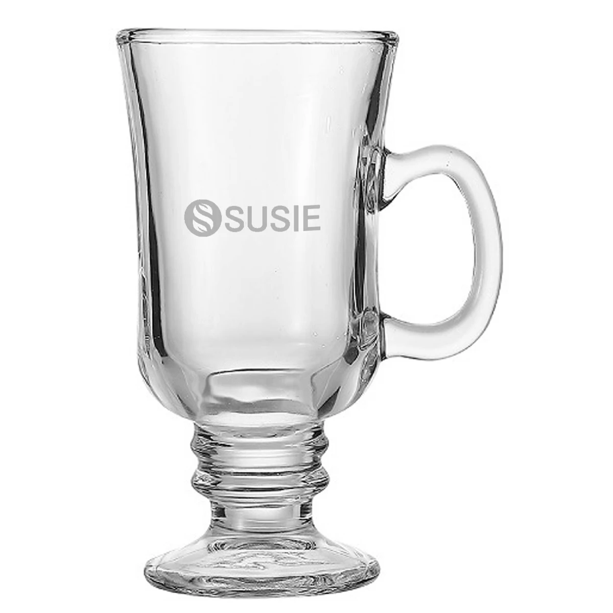 9.5oz Lead Free Beer Glass w/ Handle 1