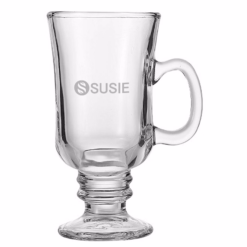 9.5oz Lead Free Beer Glass w/ Handle