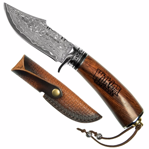 Tribe - Damascus Fixed Blade