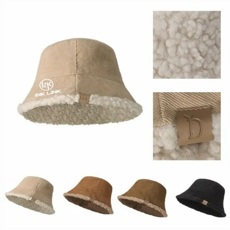Plush Reversible Bucket Cap 1