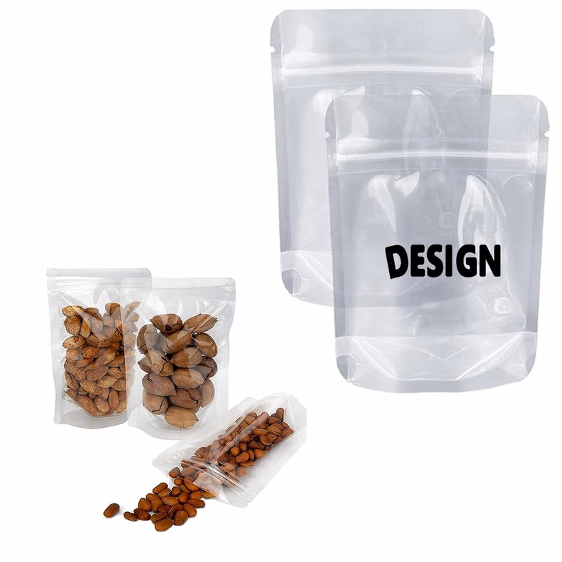 Custom Clear Plastic Food Storage Bags