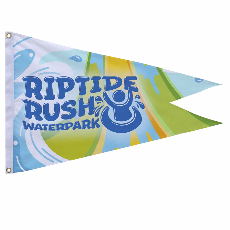 2' x 3' Nylon Burgee Flag Single-Sided