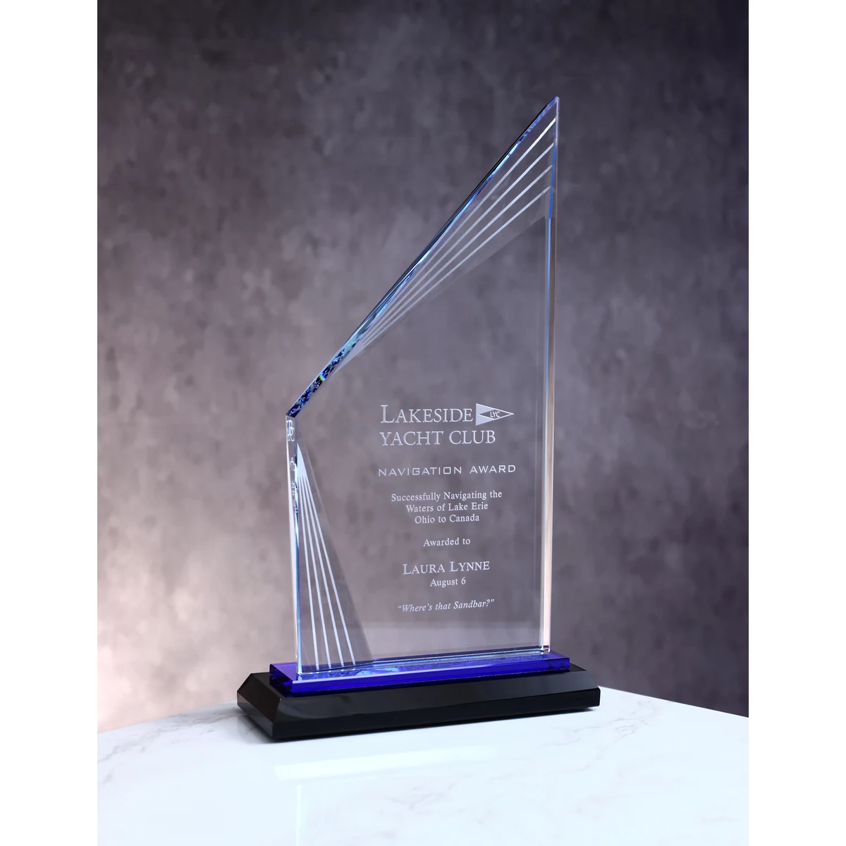 Fusion Crystal Award (11"x7") 1