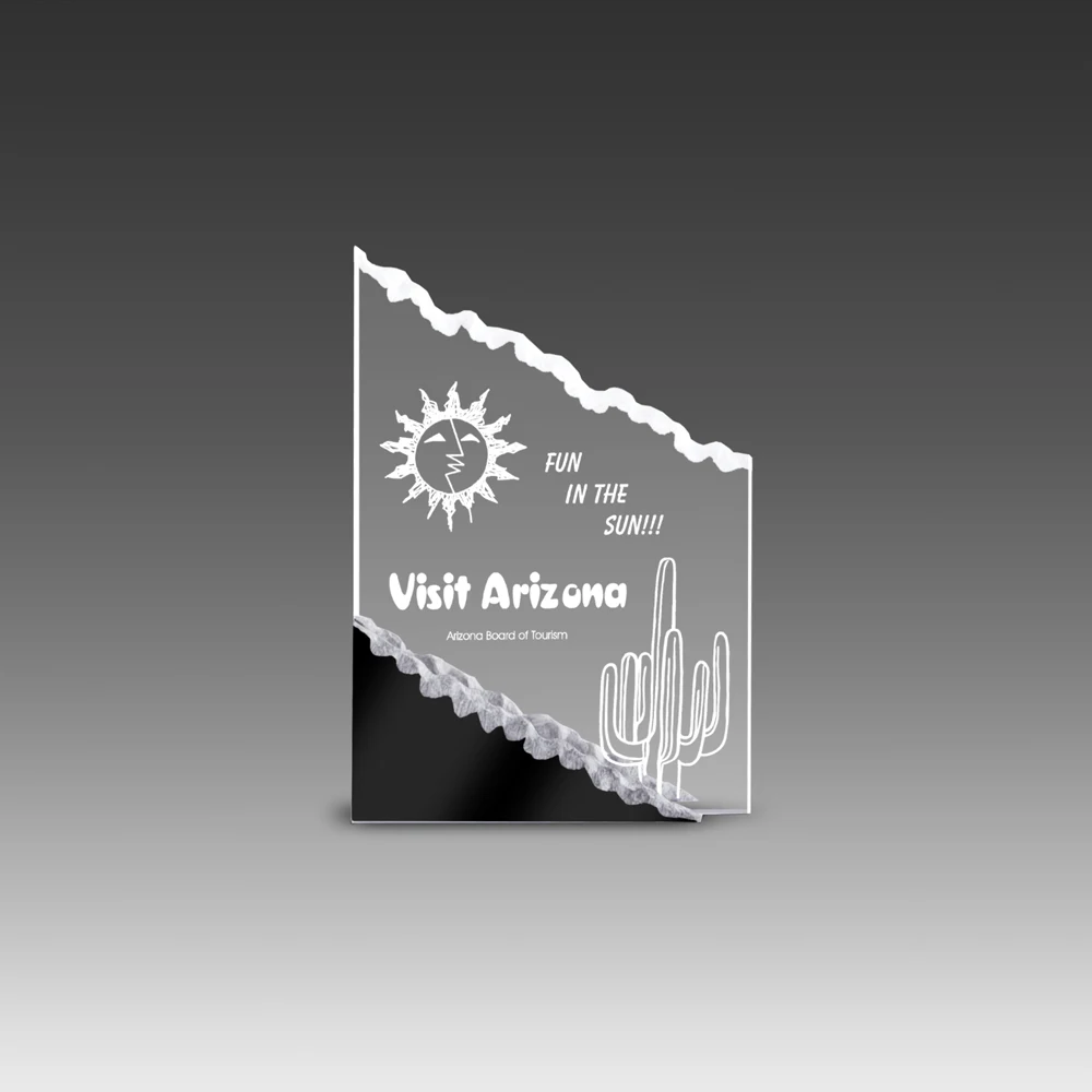 Sculptured Frosted Mountain Award (5"x8"x") 1