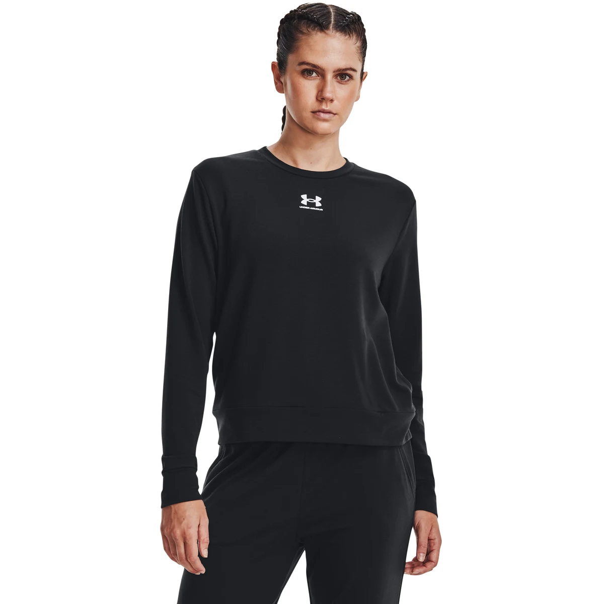 UA Rival Terry Women's Crew 1