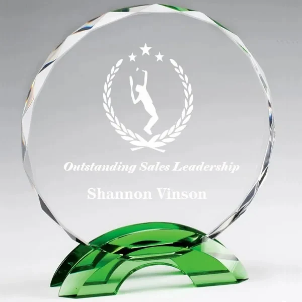Green Arc Crystal Circle Award 1