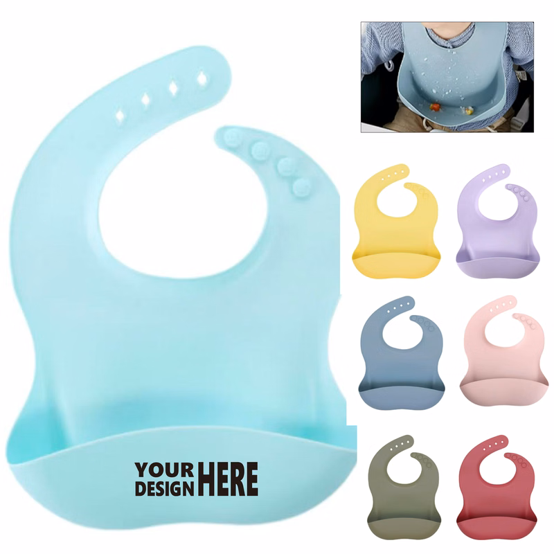 Silicone Adjustable Bib for Babies