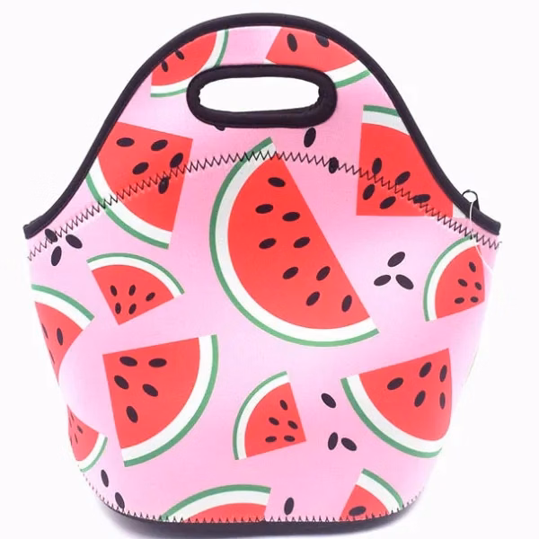 Full Color Neoprene Insulated Lunch Bag