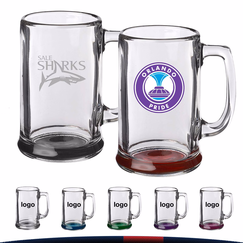 15 oz. Libbey Beer Glasses With Handles