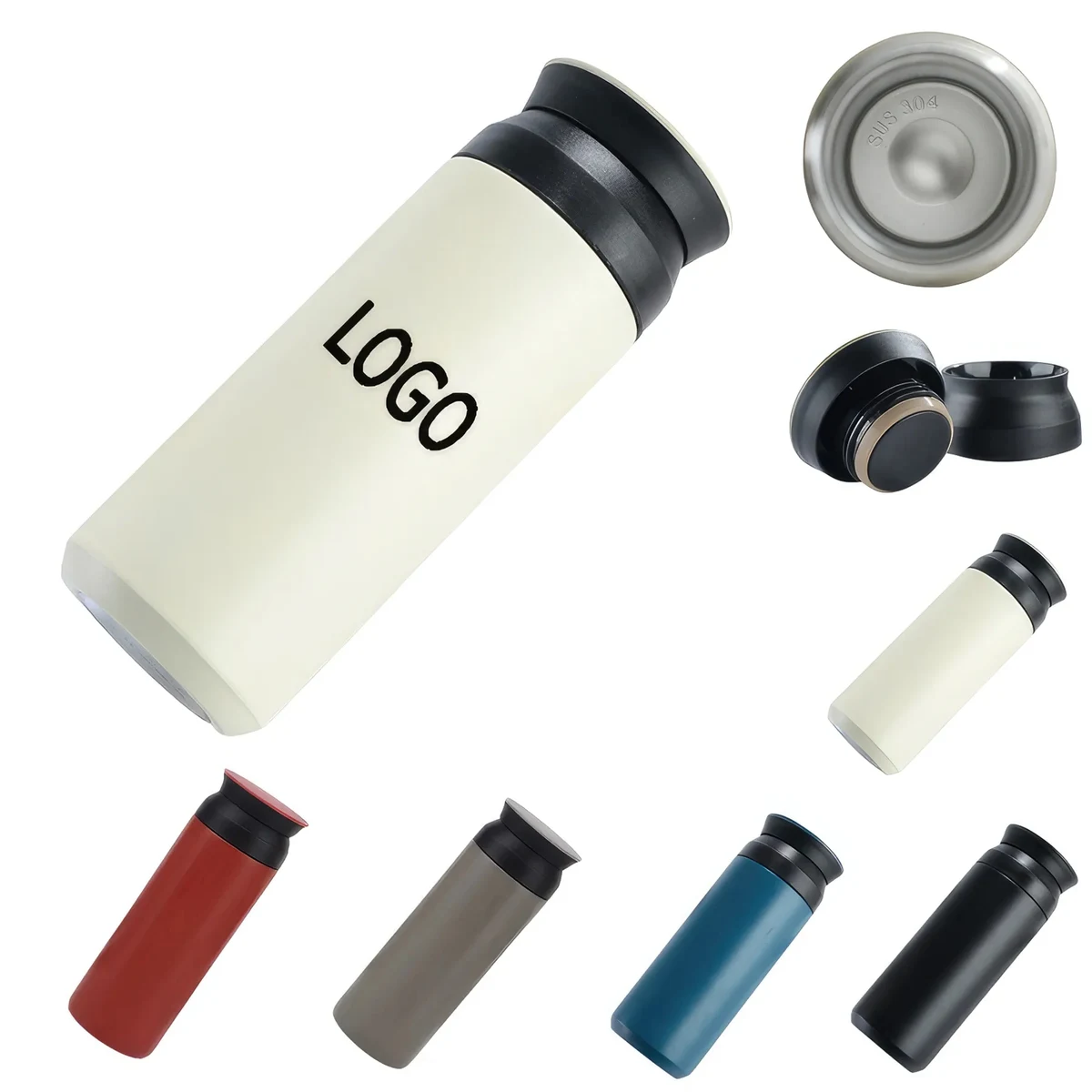 304 Stainless Steel Coffee Cup Vacuum Insulation 1