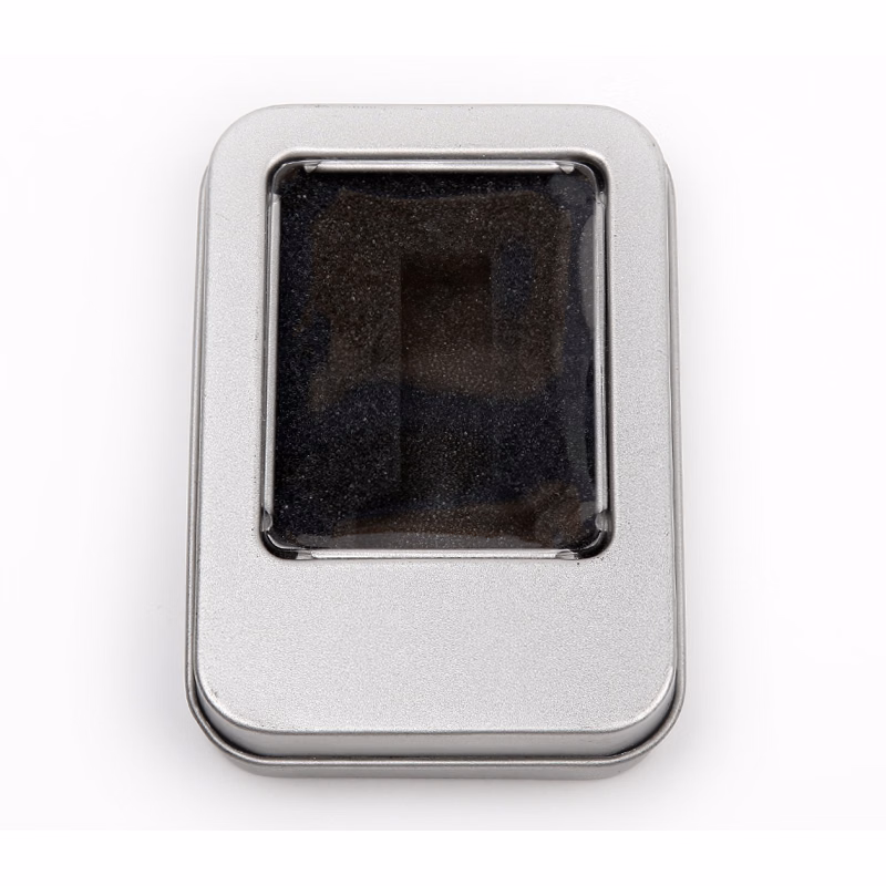 USB Accessory: Rectangular Tin Box with Window