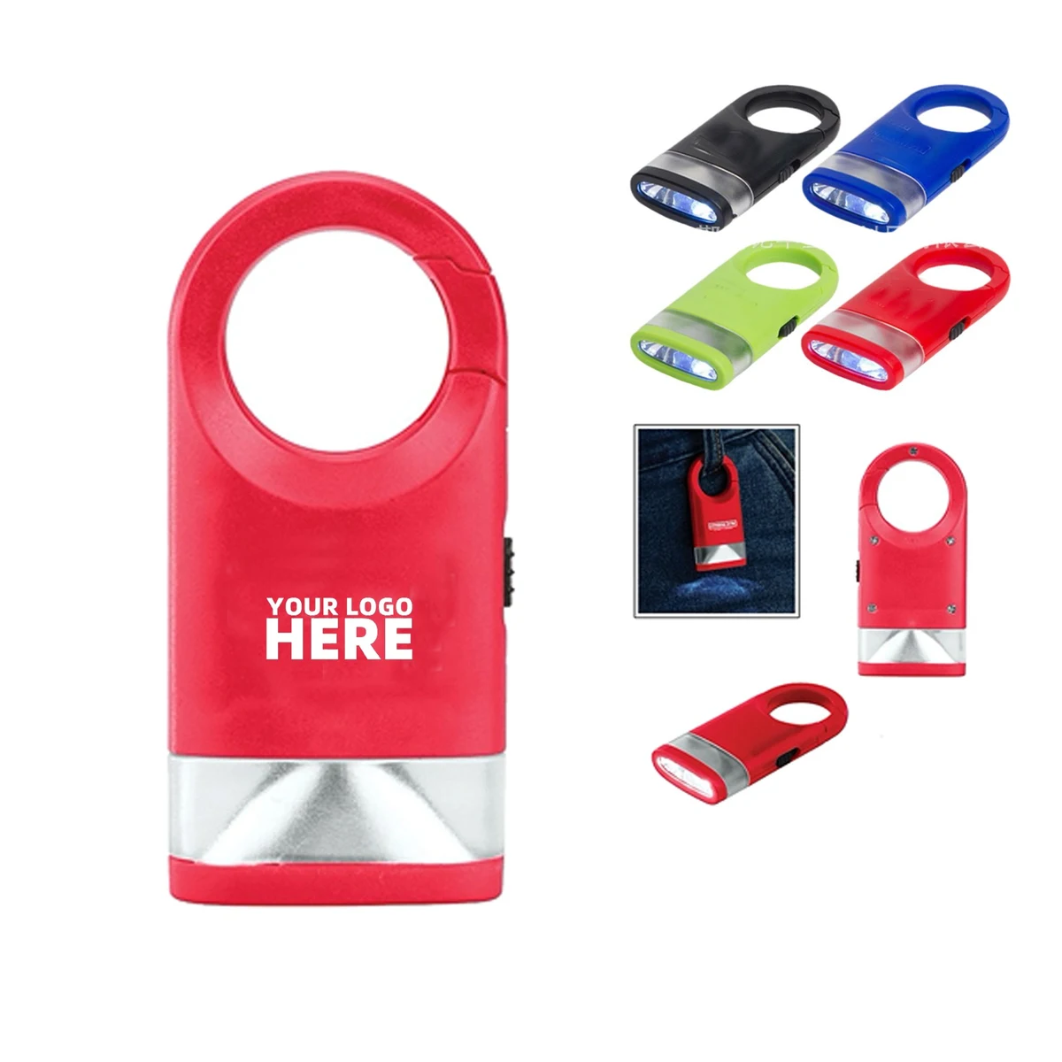 Led Button Flashlight 1