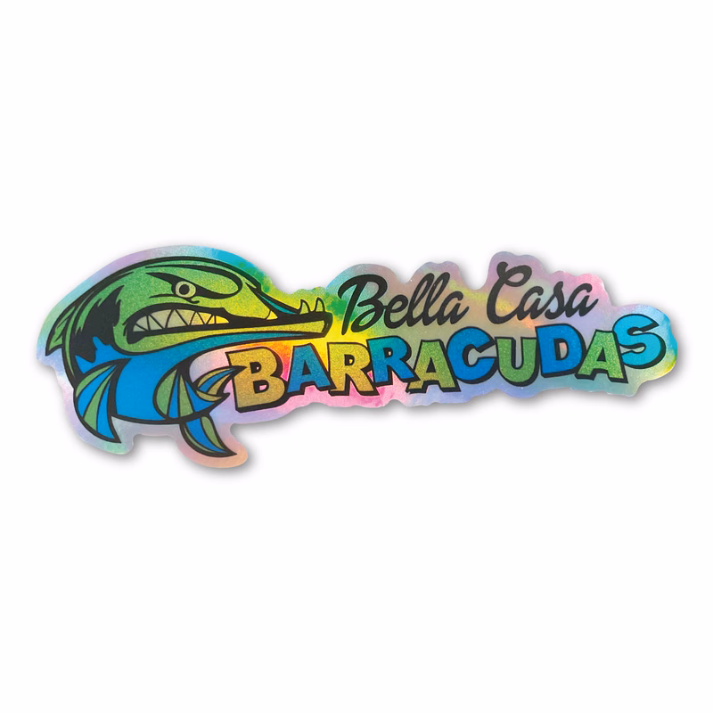 Rainbow Holographic Custom Decal - 60 - 70 Square Inch